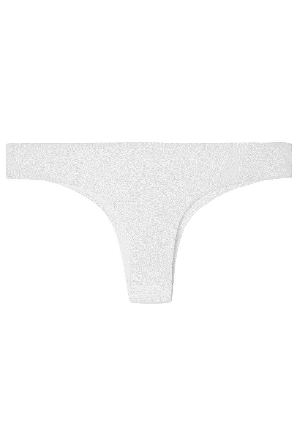 White White 001 Tezenis Seamless Cheeky Briefs in Cotton | 936840-PRO