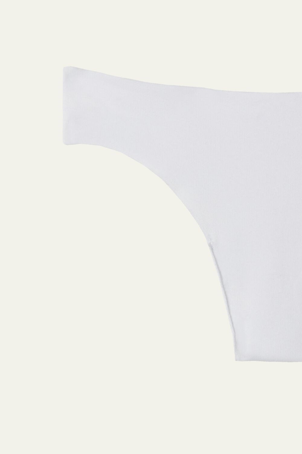 White White 001 Tezenis Seamless Cheeky Briefs in Cotton | 936840-PRO