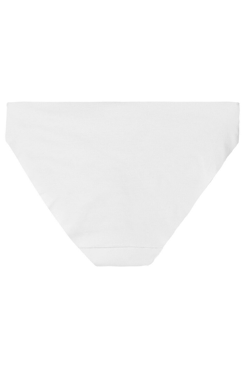 White White 001 Tezenis Seamless Cotton Briefs | 506748-BDF