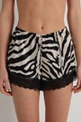 Animal Milk White/Black Zebra Print 306v