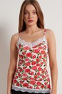 Floral Romantic Rose Print 598v