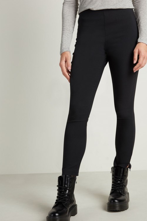 Black Black 019 Tezenis Capri Leggings | 428705-EKH