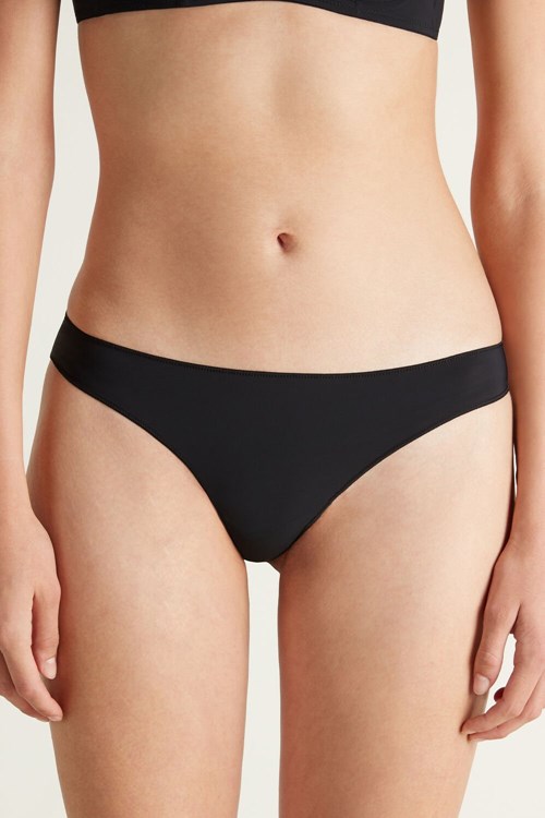 Black Black 019 Tezenis Microfiber Brazilian | 128356-MIX