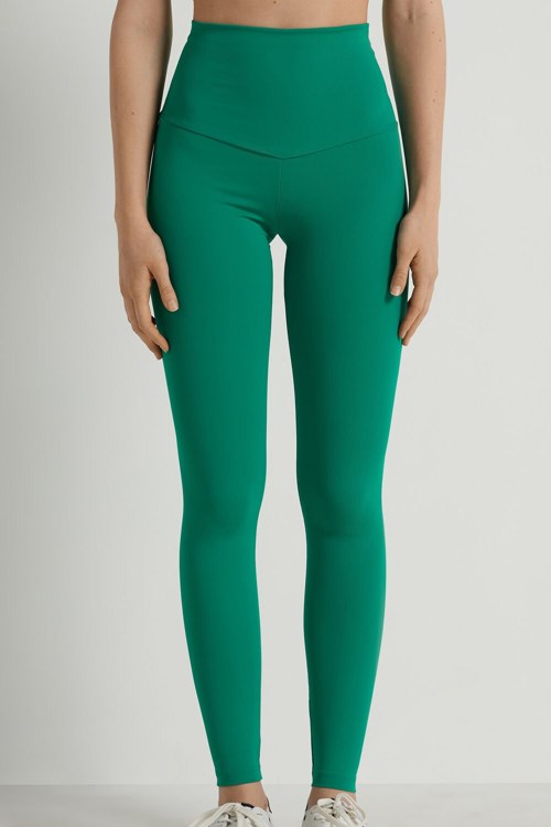 Green Cloverleaf Green 312v Tezenis Shaping Leggings | 768024-QGZ