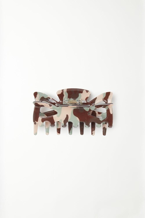 Multicolor New Camo Print 649v Tezenis Patterned Hair Clip | 127406-GVJ