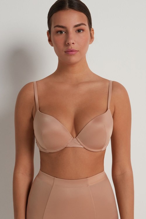 Nude Natural Blush 1905 Tezenis Ultralight Shaping Push-Up Bra | 260954-UMA