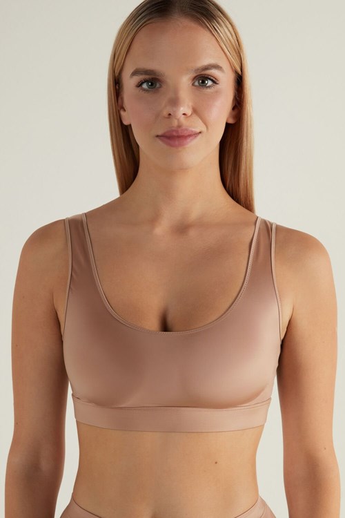 Nude Natural Blush 1905 Tezenis Ultralight Shaping Brassiere Bra | 685392-JVQ