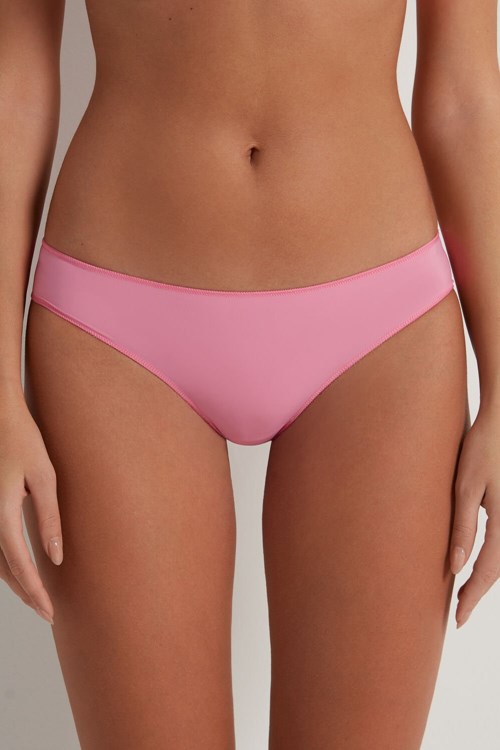 Pink Bright Pink 282v Tezenis Microfiber Panties | 769584-GTK