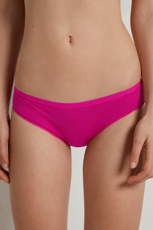 Pink Fucsia Estate Dark 803v Tezenis Cotton Panties | 294538-QBM