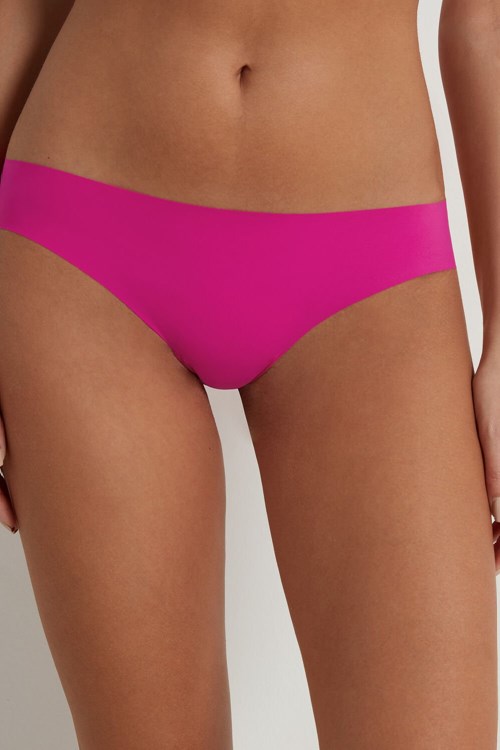 Pink Summer Fuchsia 534v Tezenis Laser-Cut Microfiber Briefs | 675380-TZI