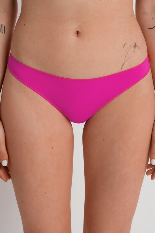 Pink Summer Fuchsia 534v Tezenis Microfiber G String | 798251-WTL